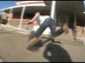paris can ride the skateboard.