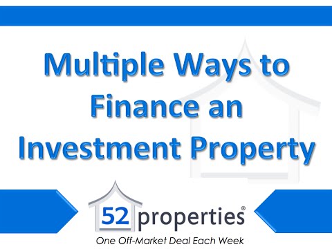 how to finance rental property
