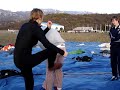 1. skok padobranom - Krštenje