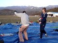 1. skok padobranom - Krštenje