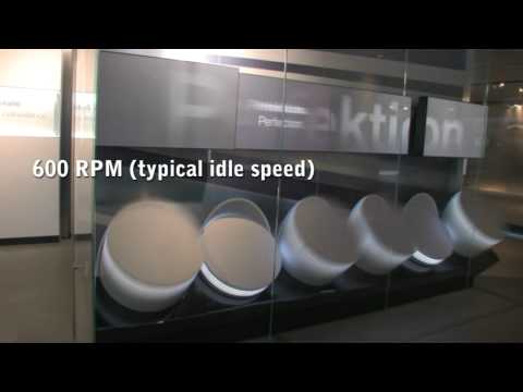 BMW Welt I-6 Engine Display