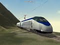 Train Simulator: Acela Flying off a Cliff