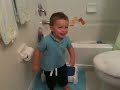 Pee in the potty dance