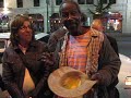 Caetano Veloso \"Mr. Generosity\" with homeless mendigo in Los Angeles Caetano Veloso \"Mr. Generosity\" with homeless mendigo in Los Angeles