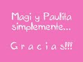 magi nos agradece  gimena accardi fans 