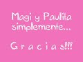 magi nos agradece  gimena accardi fans 