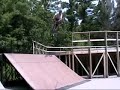 Jerrett Bellamy riding the muskoka woods skateparks