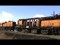 Rail grinder at Puslinch Rail grinder at Puslinch