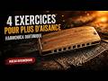 Déplacement sur l'harmonica diatonique