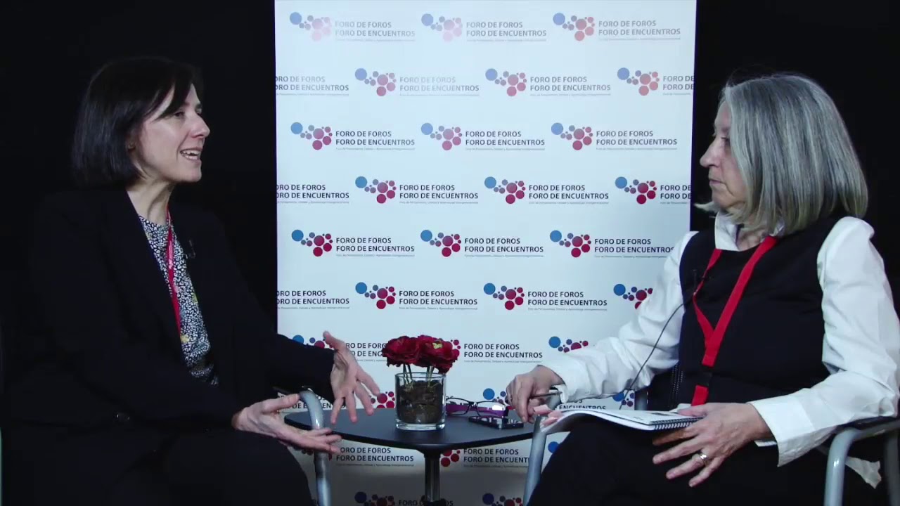 Áurea Moltó, subdirectora Política Exterior y directora politicaexterior.com, en Foro de Foros
