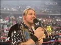 Chris Jericho Promo after Royal Rumble 2002 [1/2]
