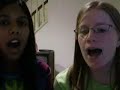 Caitlyn and Sabiha singing What Hurts The Most by Cascada