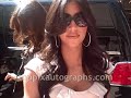 Kim Kardashian - Signing Autographs at The Tyra Banks Show