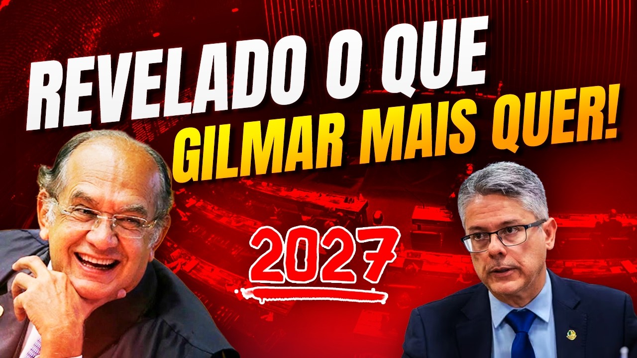 O objetivo SECRETO de Gilmar ao ATACAR Alessandro Vieira!