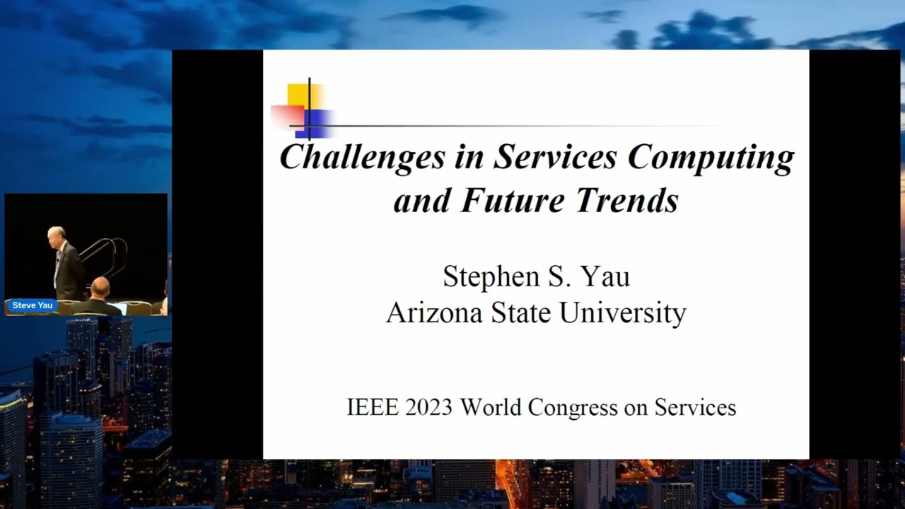 SERVICES 2023 Keynote: Steve Yau