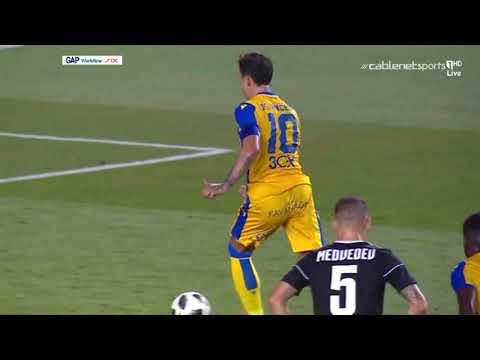 FK Qaraba&#287; Agdam 0-2 FC APOEL Nicosia 
