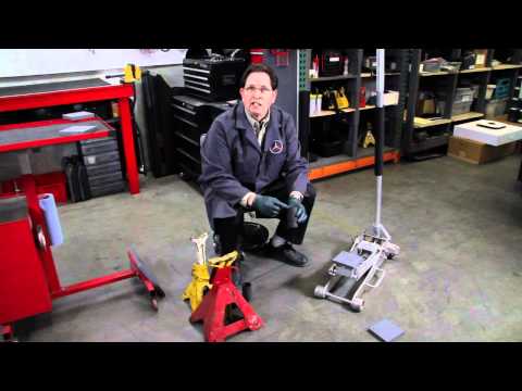 how to jack a mercedes