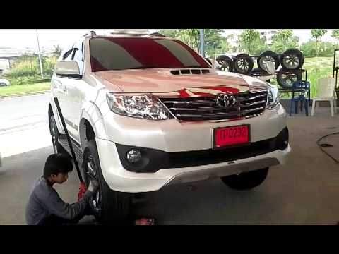 ฟอร์จูนเนอร์ใหม่ - อัพเกรด ล้อ TRD fortuner ทีอาร์ดี ฟอร์จูนเนอร์ 18