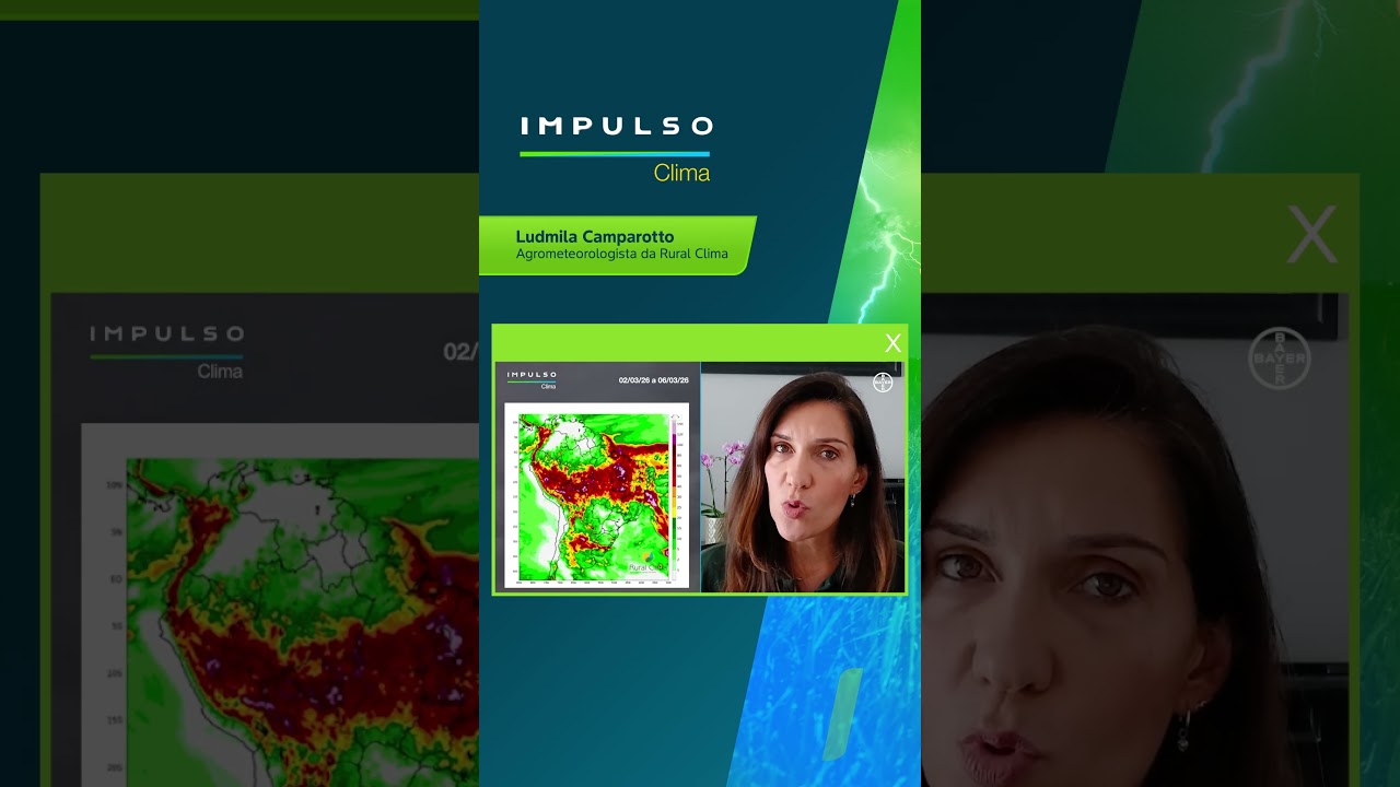 Chuva segue no Centro-Norte | Teaser Impulso Clima