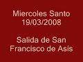 Cofradia Crucifixion Miercoles Santo 2008