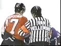 Flyers _ Capitals Bench Clearing Brawl