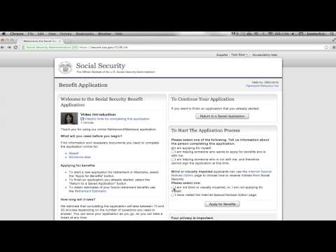 how to apply for social security