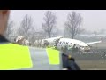 February 25, 2009,Turkish plane crash in Amsterdam - A Turkish Airlines passenger plane with 134 people aboard crashed while trying to land at Amsterdam's Schiphol airport on Wednesday, but Turkish officials said there were no fatalities. 
