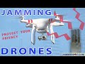 MENPACK DIRECTIONAL ANTENNA DRONE UAV 102W 5 BANDS JAMMER UP TO 1000M