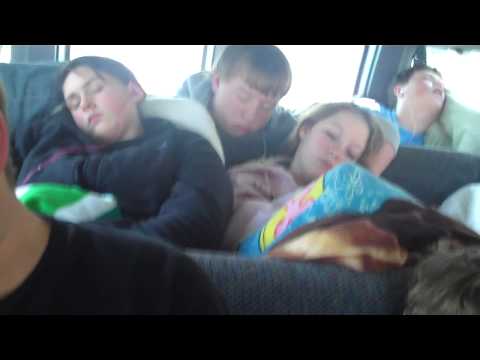 how to sleep on a bus trip