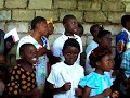 United Methodist children's choir in Lubudi, DR Congo