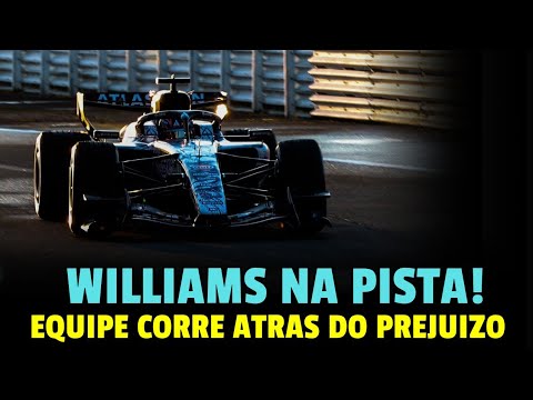 WILLIAMS FW48 NA PISTA! EQUIPE CORRE ATRAS DO PREJUIZO E REALIZA SHAKEDOWN EM SILVERSTONE