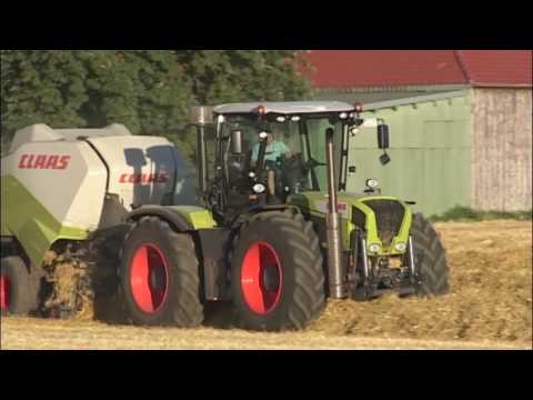 quadrant - Mit der Kombination aus einem Claas Xerion 3800 Trac VC und einer Claas Quadrant 3400 RC lassen sich höchste Durchsatzleistungen bei der Strohbergung erreich...