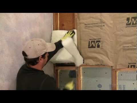 how to insulate walls