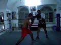 boxing sparring at the gym dione boxing club malta 2005.