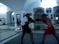 boxing sparring at the gym dione boxing club malta 2005.