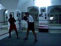 boxing sparring at the gym dione boxing club malta 2005.