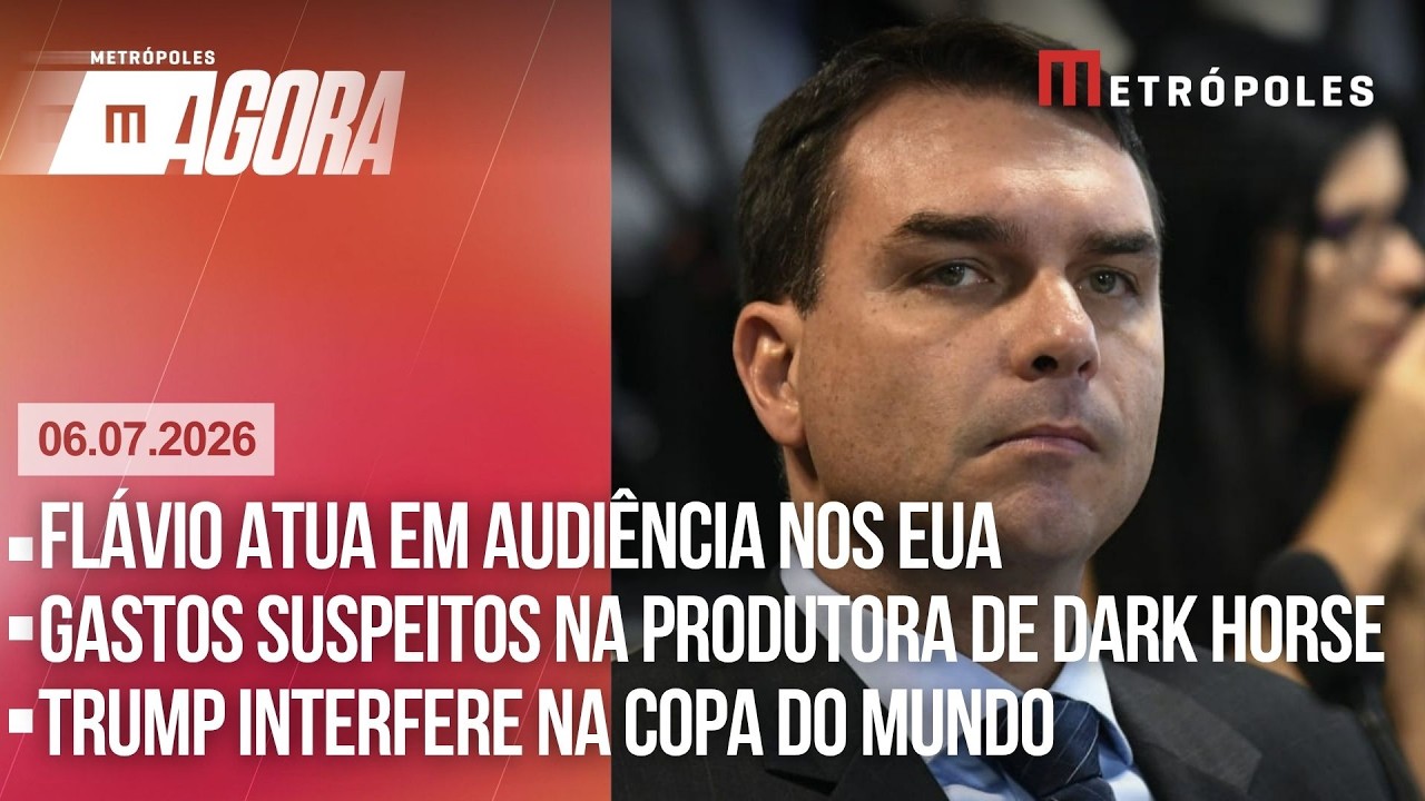 ÍNTEGRA: Flávio contra tarifaço | Brasil fora da Copa | Neymar dá adeus à seleção