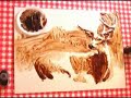 Deer Painting with BBQ Sauces - Redneck Art