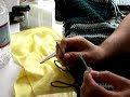 Crochet Weaving the ends