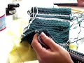 Crochet Weaving the ends
