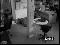 Thief caught in security camera