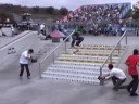 TRIPLE FLIP DOWN 11 STAIR!!!