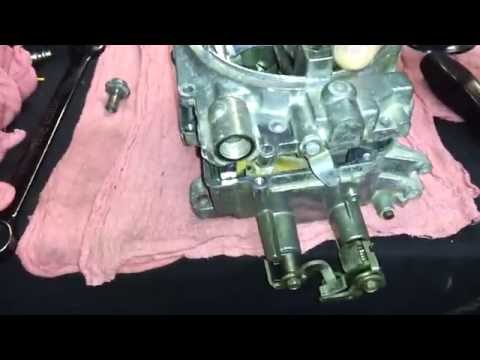 how to rebuild a edelbrock carburetor