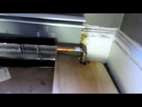 how to drain hydronic heating system