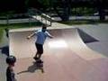 Fat kid dies skateboarding!.....(almost)