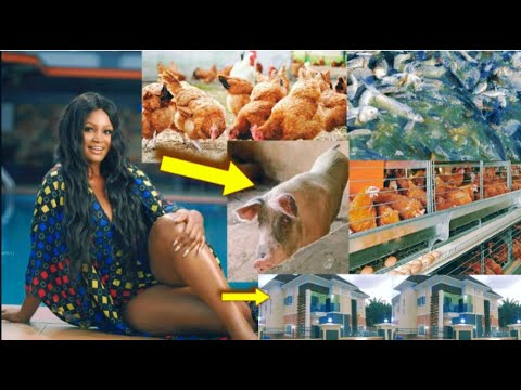 How Actress Chizzy Alichi Made MILLIONS OF NAIRA From FARMING POULTRY || A Visit to My  FARMINGTON!