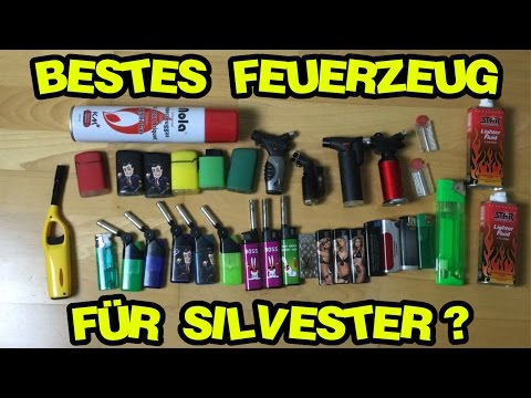 Bestes Feuerzeug/Gasbrenner/Sturmfeuerzeug für Silvester 2016/17? | Kauftipps !