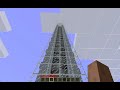 Fast Minecraft piston elevator