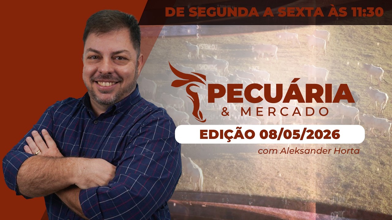 PECUÁRIA E MERCADO - EDIÇÃO 08/05/2026