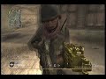 Call OF Duty 4 Golden Mini Uzi Montage 135 kills